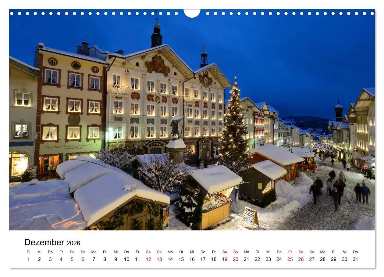 Bild: 9783516236583 | Bad Tölz - Perle an der Isar (Wandkalender 2026 DIN A3 quer),...