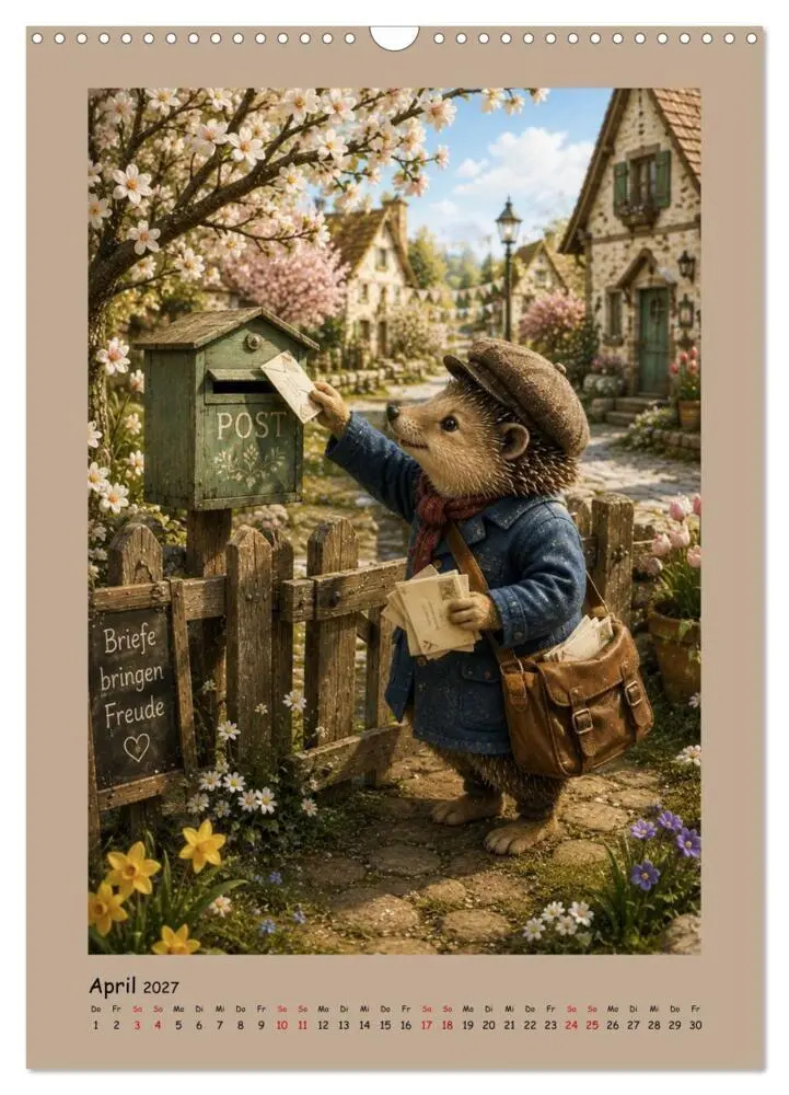 Bild: 9783594386583 | Das kleine Walddorf (Wandkalender 2027 DIN A3 hoch), CALVENDO...