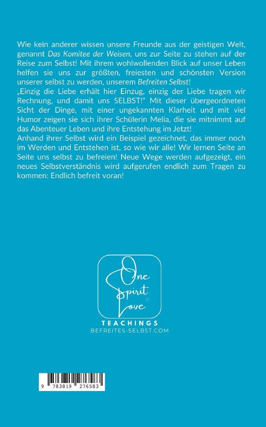 Rückseite: 9783819276583 | Befreites Selbst | Der Auftakt | Carmen Melia Hinz | Taschenbuch