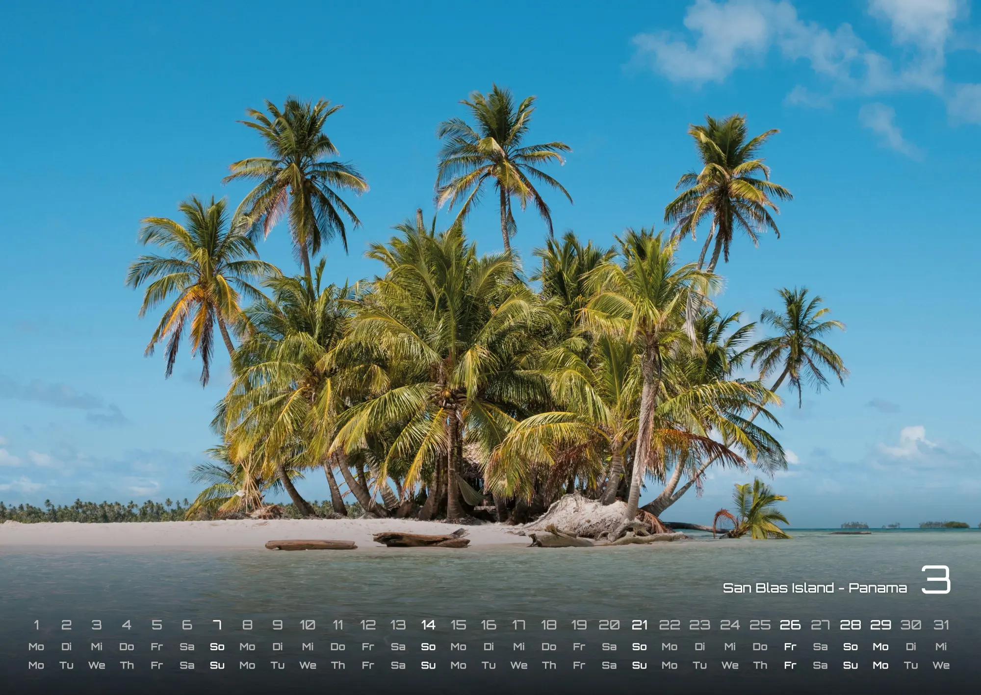 Bild: 9783986736583 | Inseln &amp; Strände - Plätze zum Entspannen - 2027 - Kalender DIN A2 | de