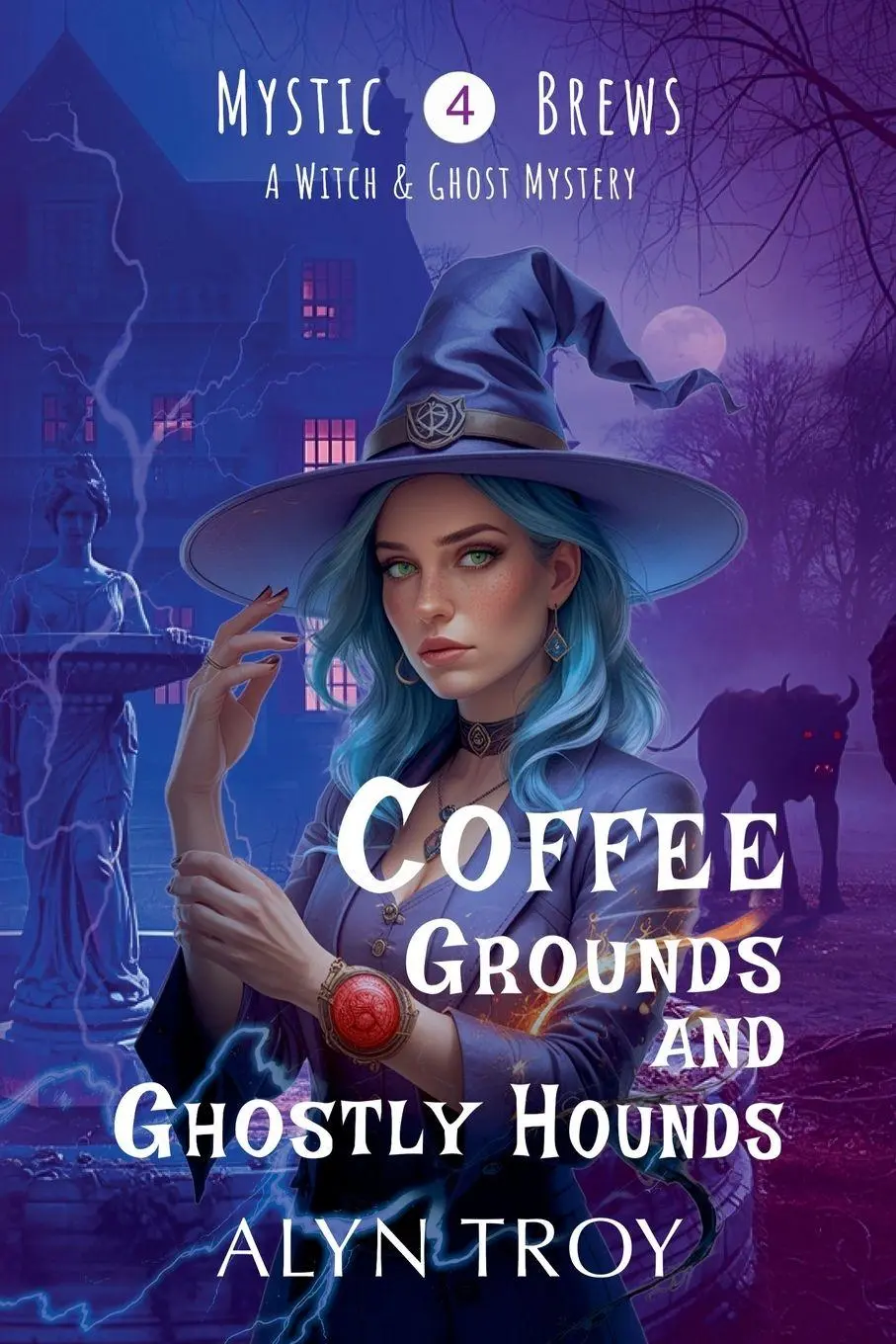 Cover: 9798223516583 | Coffee Grounds and Ghostly Hounds | Alyn Troy | Taschenbuch | Englisch
