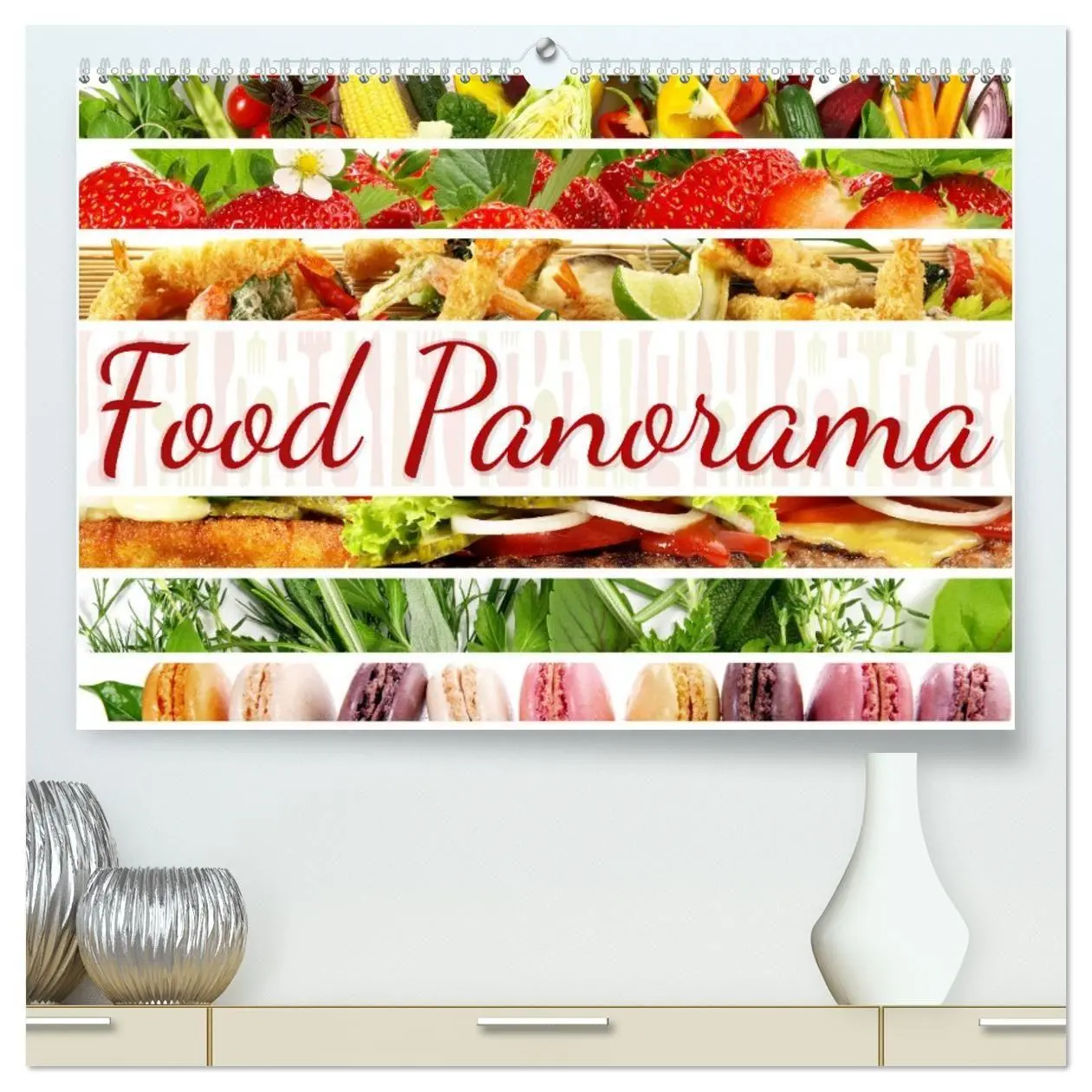 Cover: 9783457686683 | Food Panorama - Küchenkalender 2026 (hochwertiger Premium...