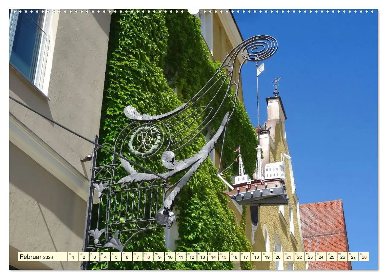 Bild: 9783457826683 | Unterwegs in Memmingen (Wandkalender 2026 DIN A2 quer), CALVENDO...