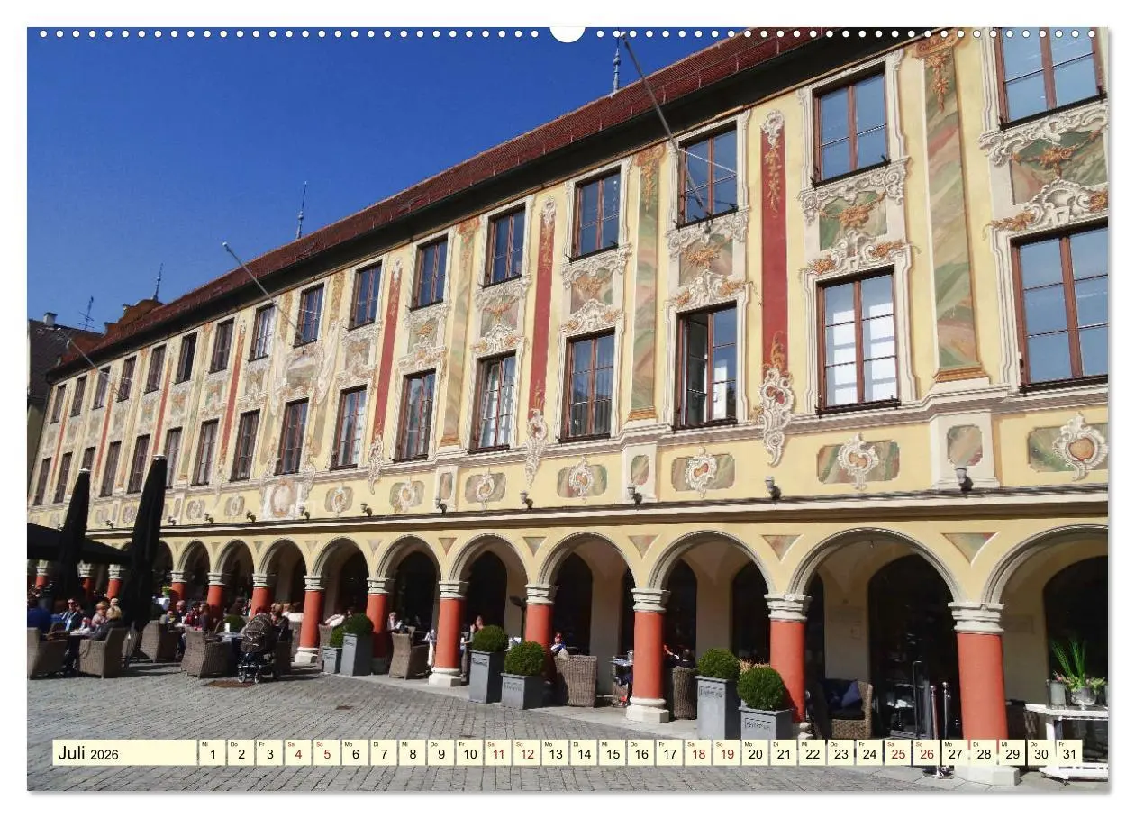 Bild: 9783457826683 | Unterwegs in Memmingen (Wandkalender 2026 DIN A2 quer), CALVENDO...