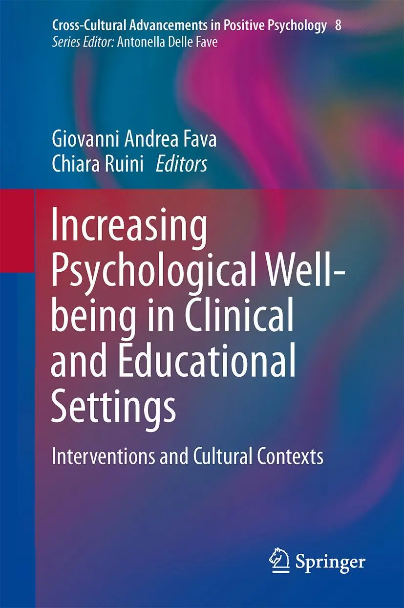 Cover: 9789401786683 | Increasing Psychological Well-being in Clinical and Educational...