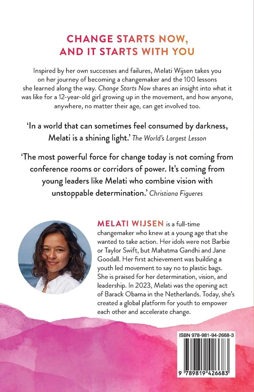 Rückseite: 9789819426683 | Change Starts Now | 100 Lessons from a full-time Changemaker | Wijsen