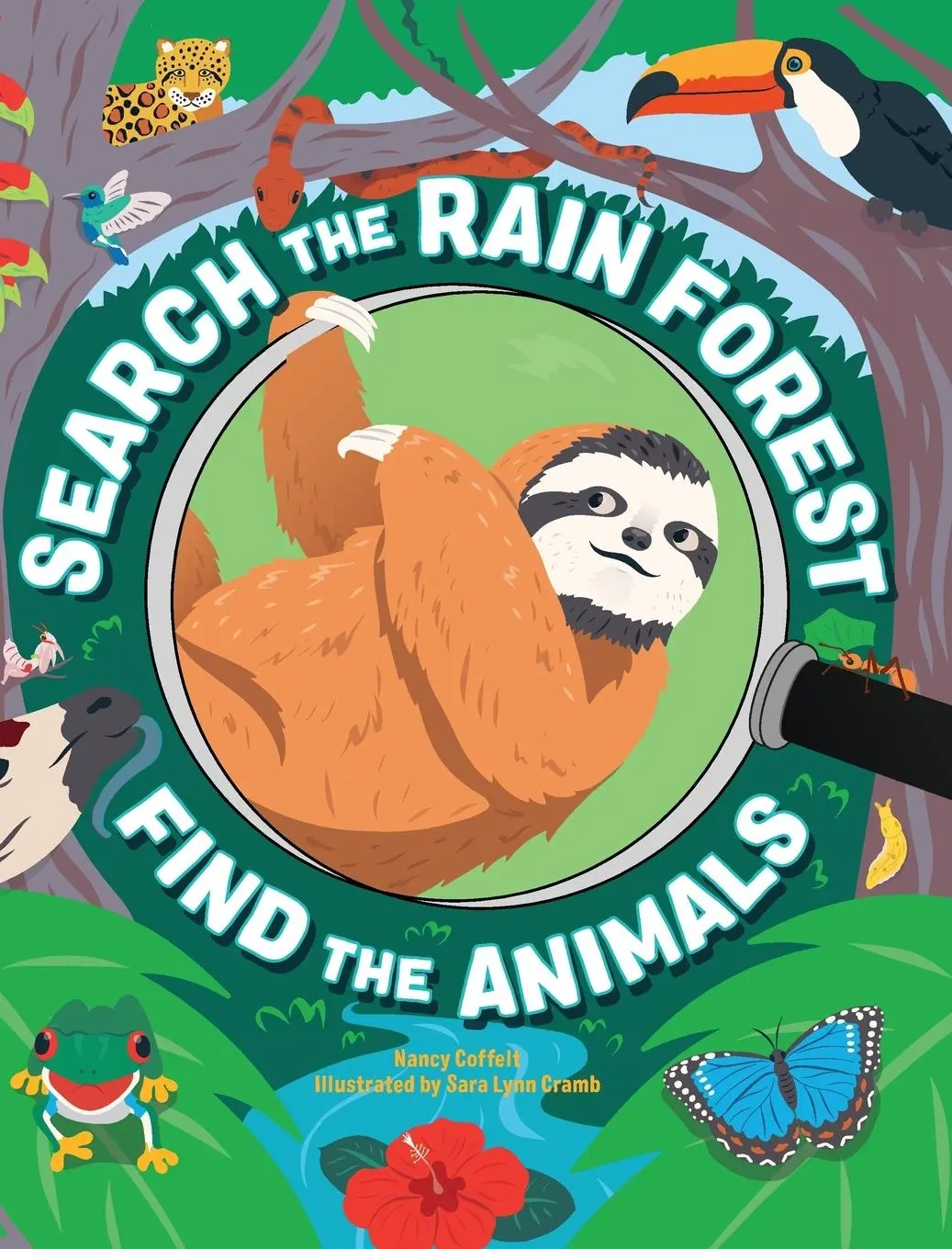 Cover: 9798886086683 | Search the Rain Forest, Find the Animals | Nancy Coffelt | Buch | 2022