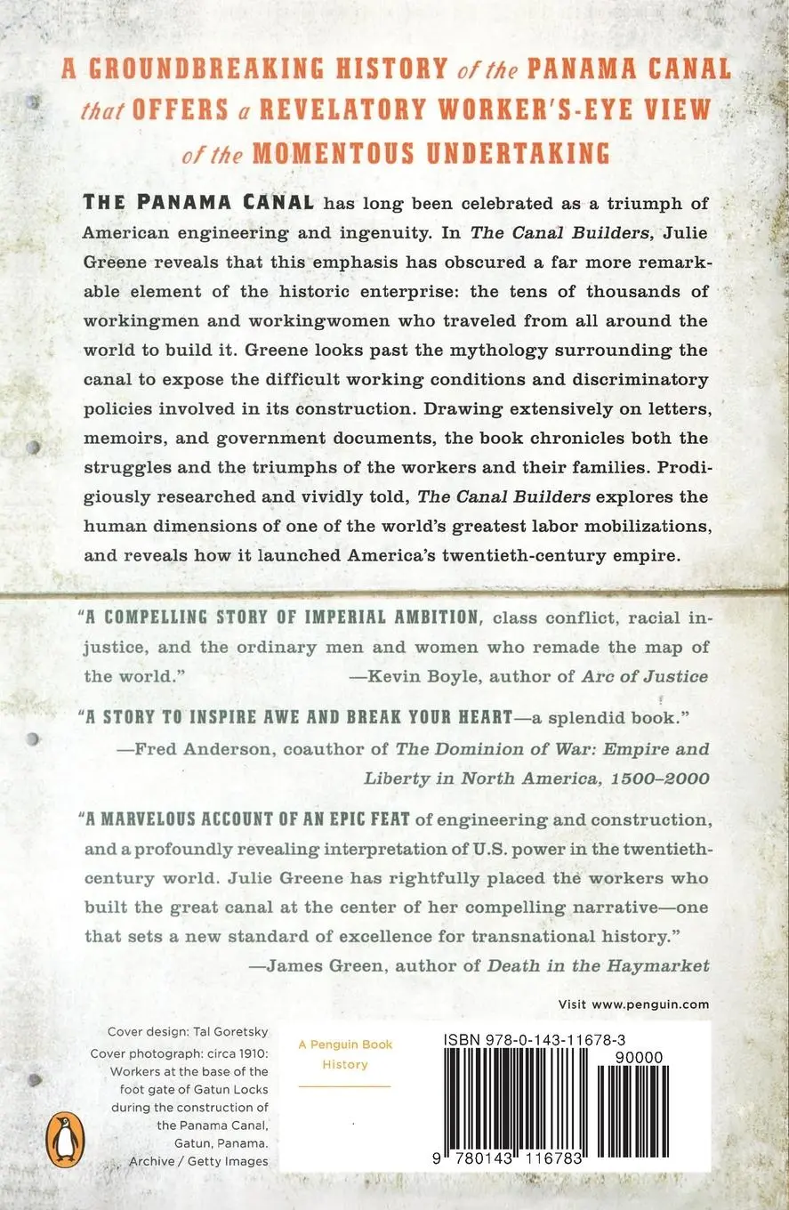 Rückseite: 9780143116783 | The Canal Builders | Making America's Empire at the Panama Canal