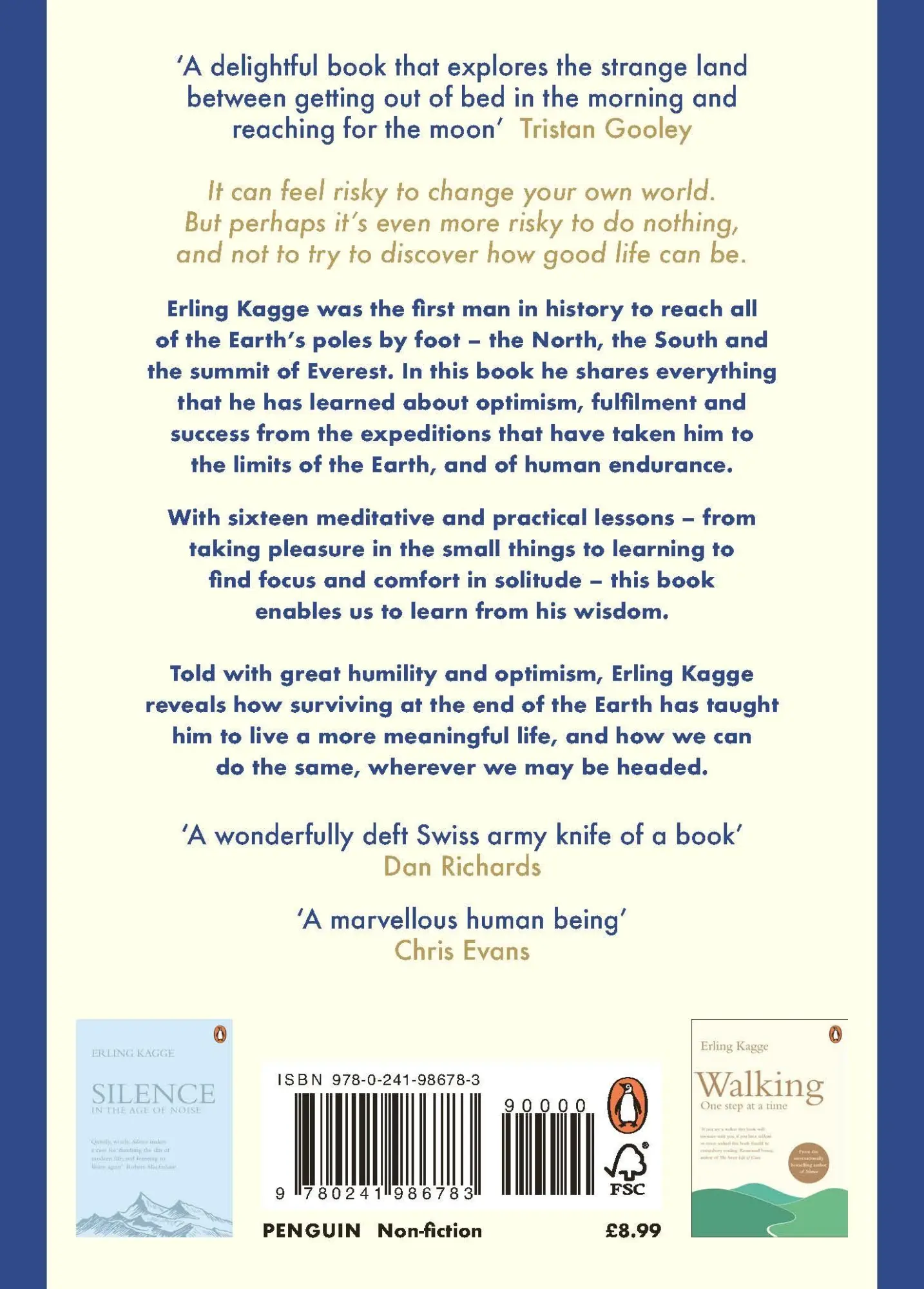 Rückseite: 9780241986783 | The Philosophy of an Explorer | Erling Kagge | Taschenbuch | XXII