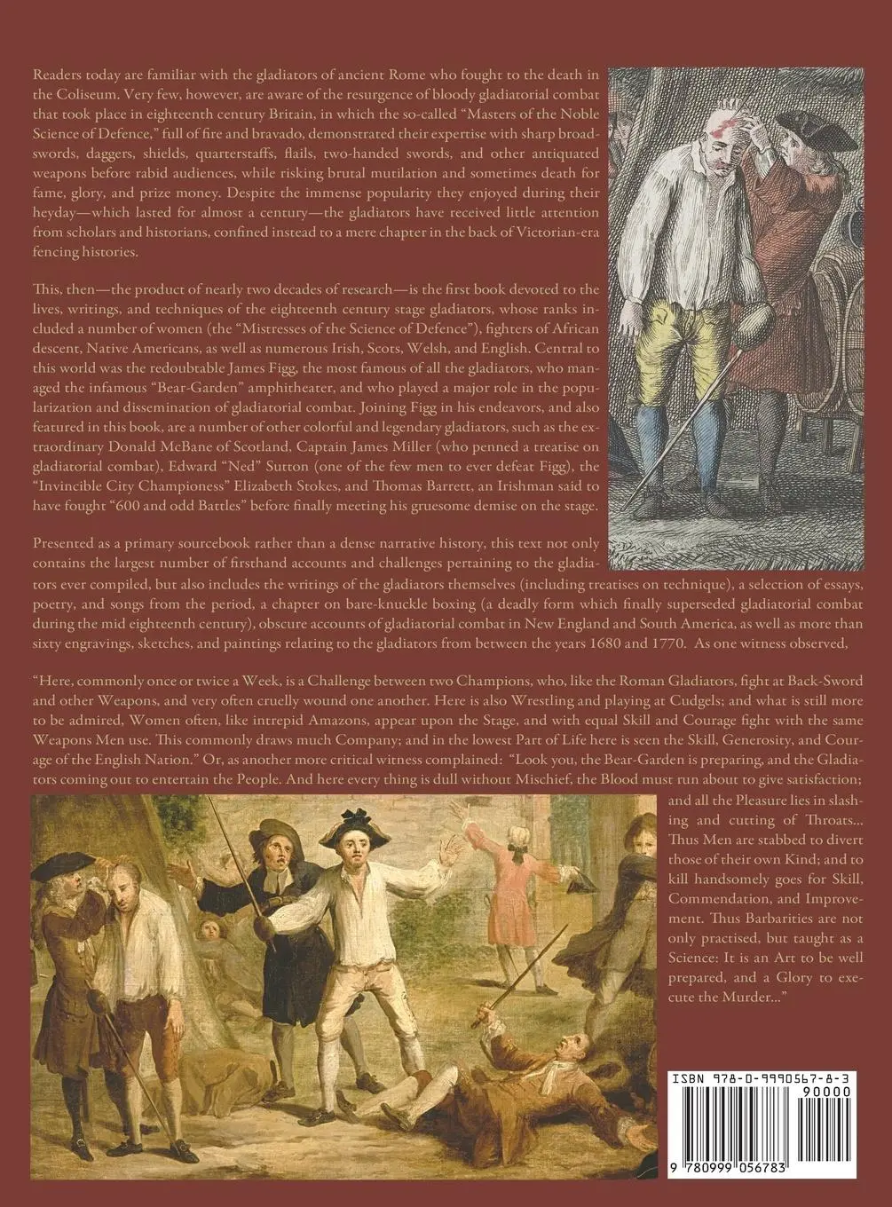 Rückseite: 9780999056783 | The Gladiatory Art | Ben Miller | Buch | Englisch | 2024