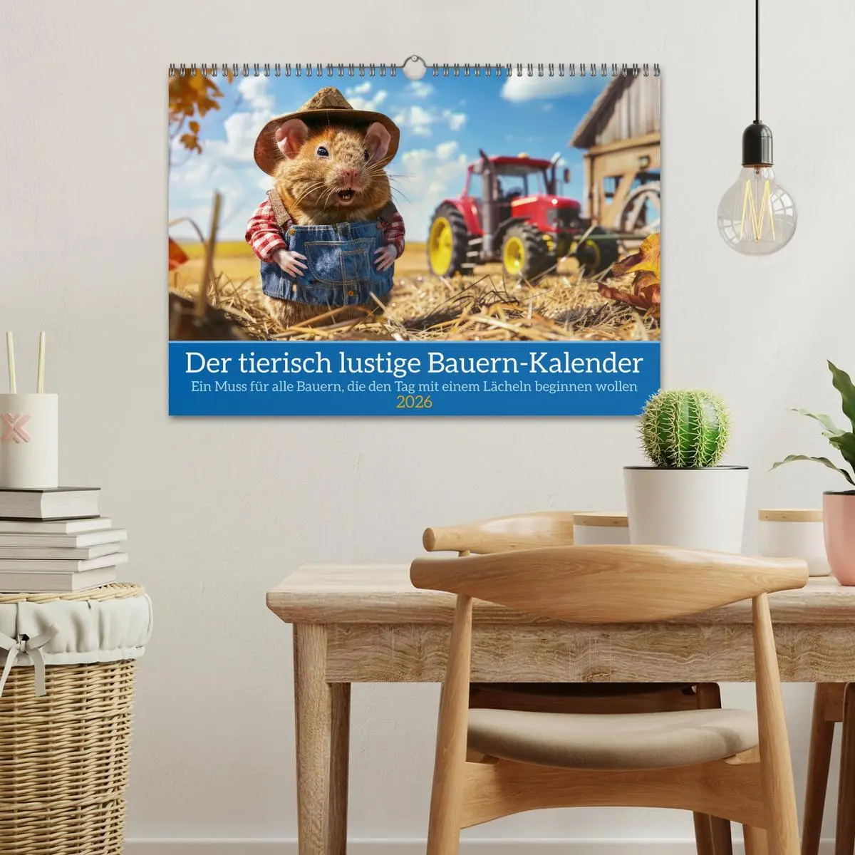 Bild: 9783457366783 | Der tierisch lustige Bauern-Kalender (Wandkalender 2026 DIN A3...