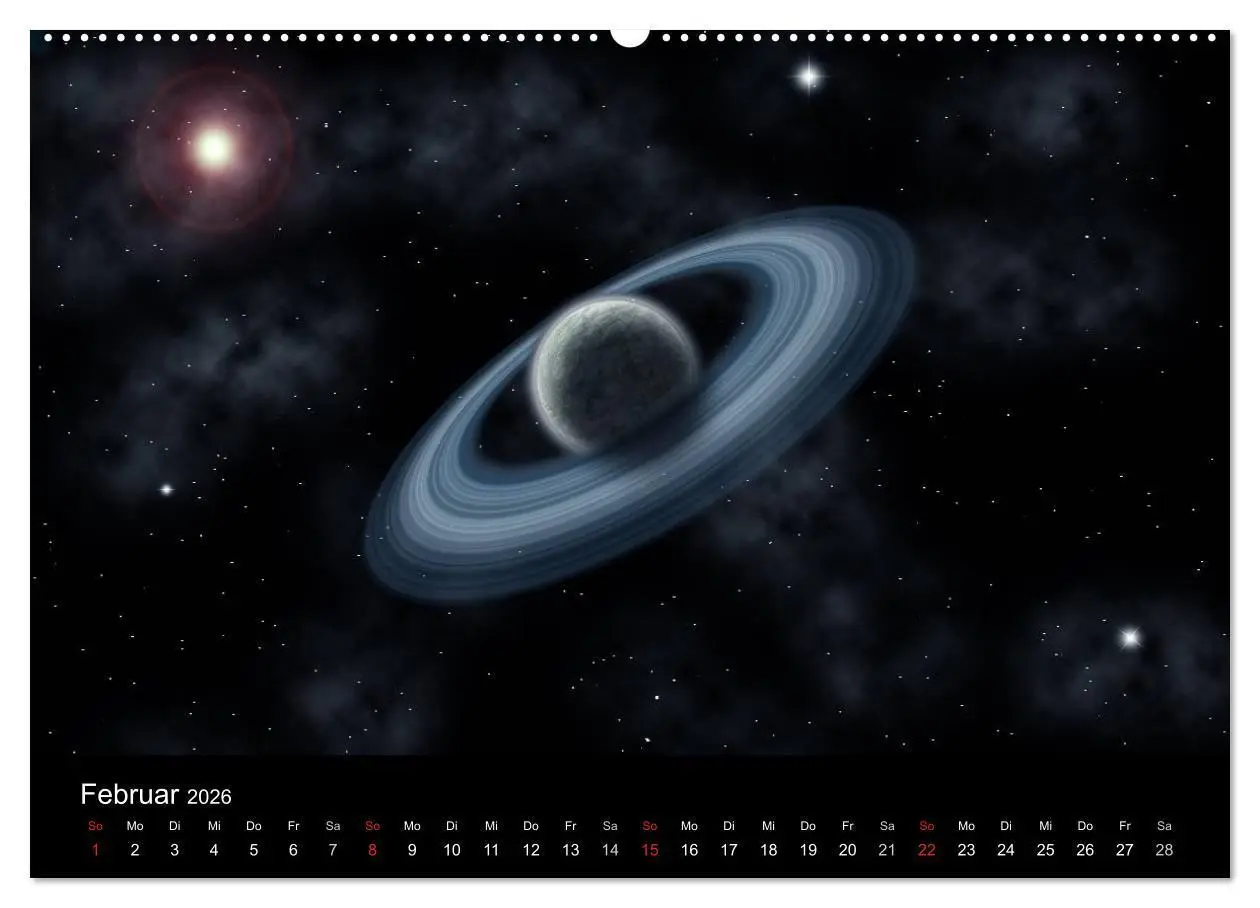 Bild: 9783457986783 | Fantasievolles Weltall (Wandkalender 2026 DIN A2 quer), CALVENDO...