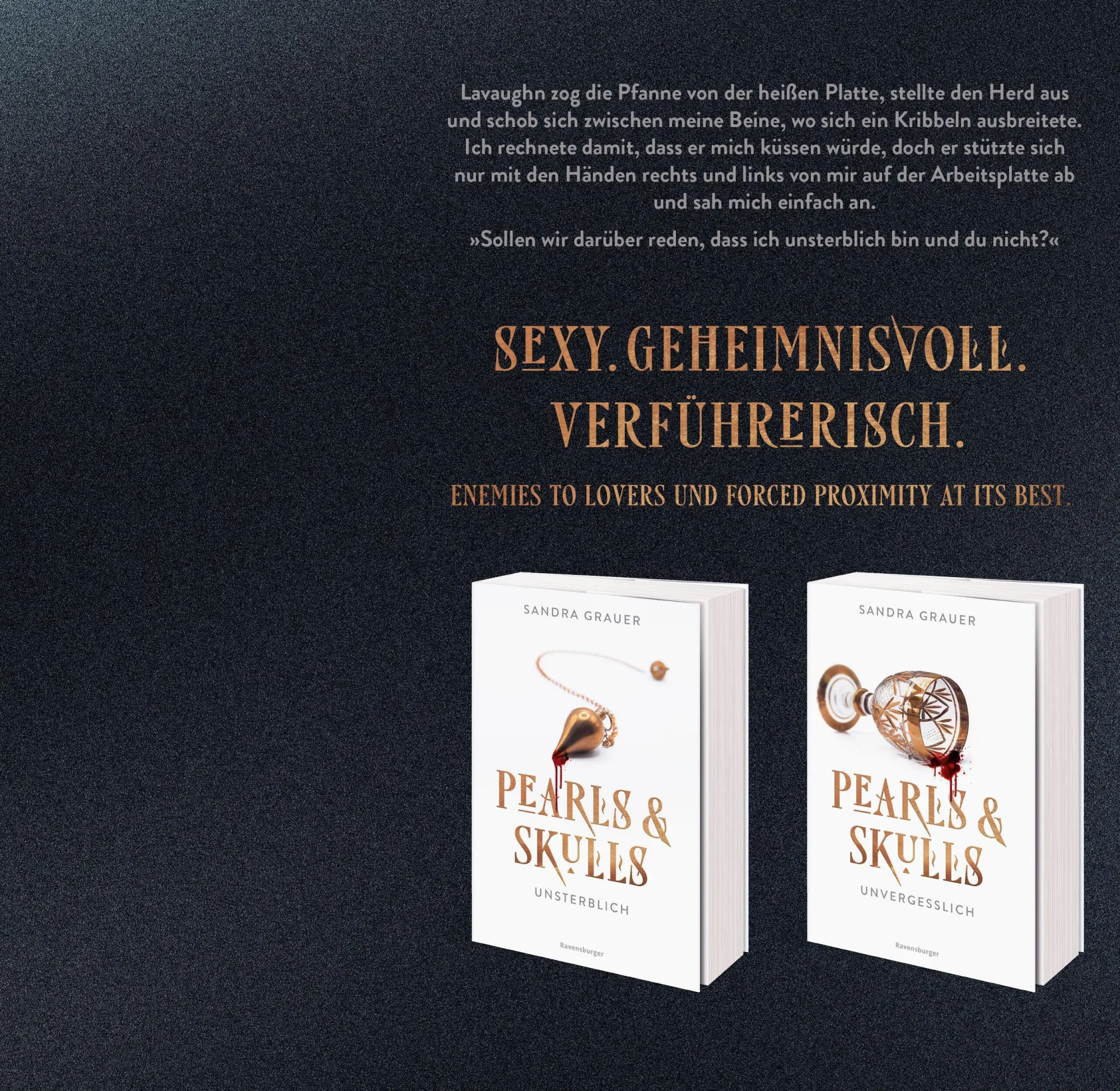 Bild: 9783473586783 | Pearls &amp; Skulls, Band 2 - Unvergesslich | Sandra Grauer | Taschenbuch