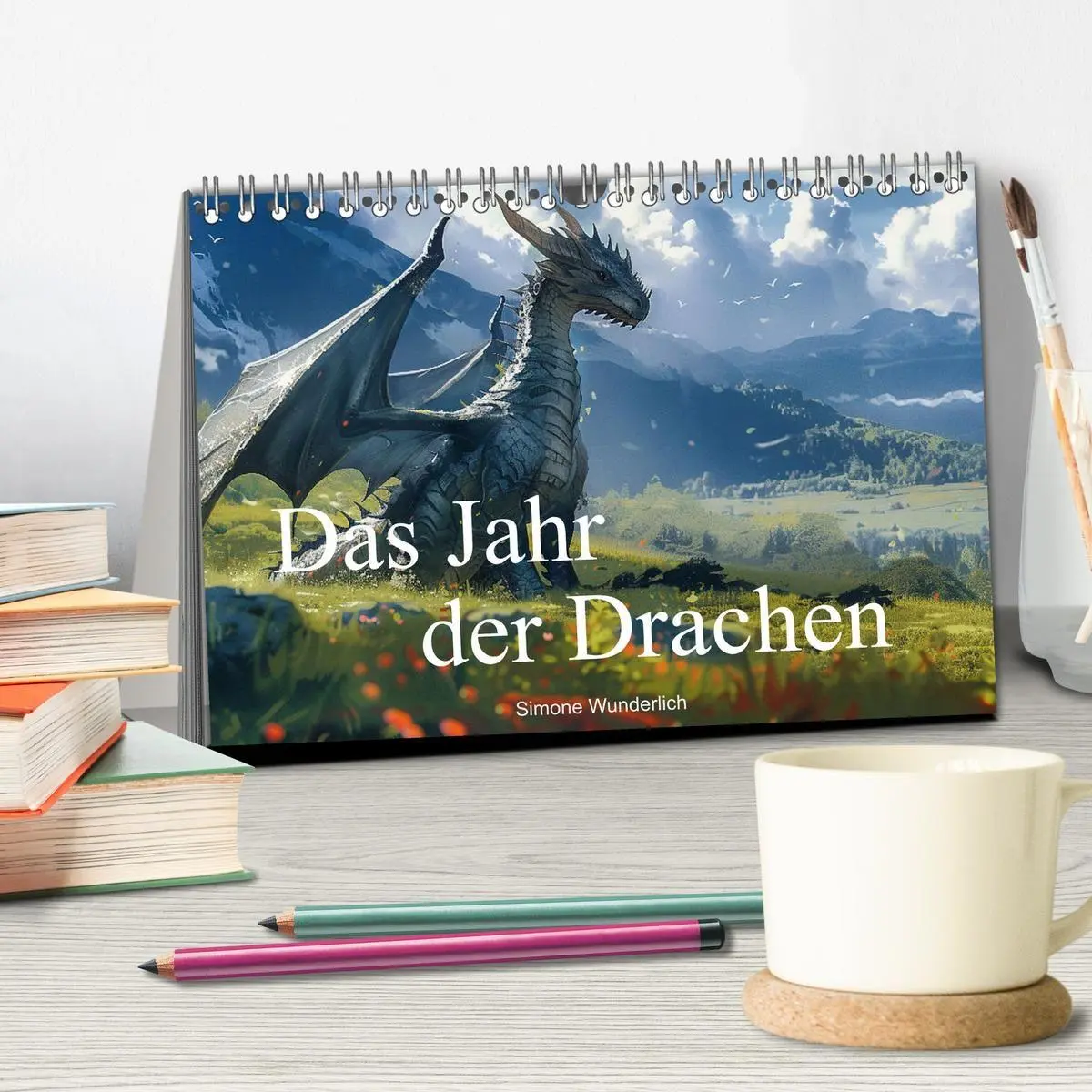 Bild: 9783569166783 | Das Jahr der Drachen (Tischkalender 2027 DIN A5 quer), CALVENDO...