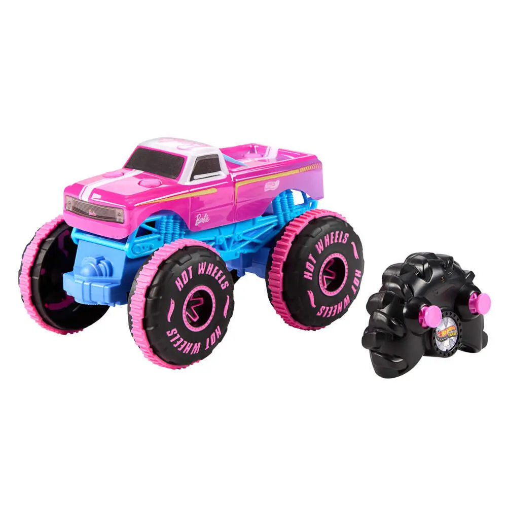 Bild: 194735336883 | Hot Wheels Monster Trucks Barbie R/C 1:24 | Offene Verpackung | JHW58