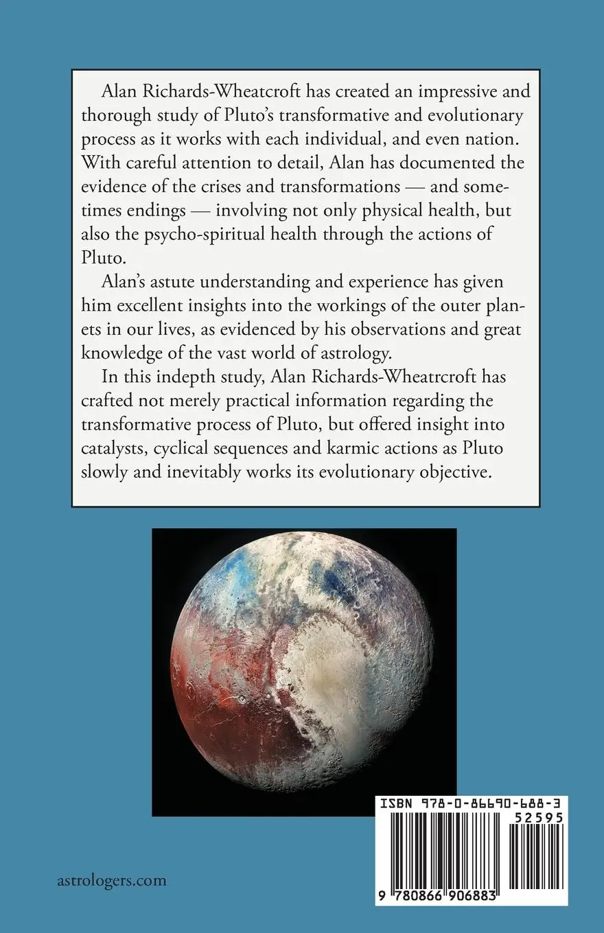 Rückseite: 9780866906883 | Pluto's Season for Ashes | An Evolution of Dis-ease | Taschenbuch