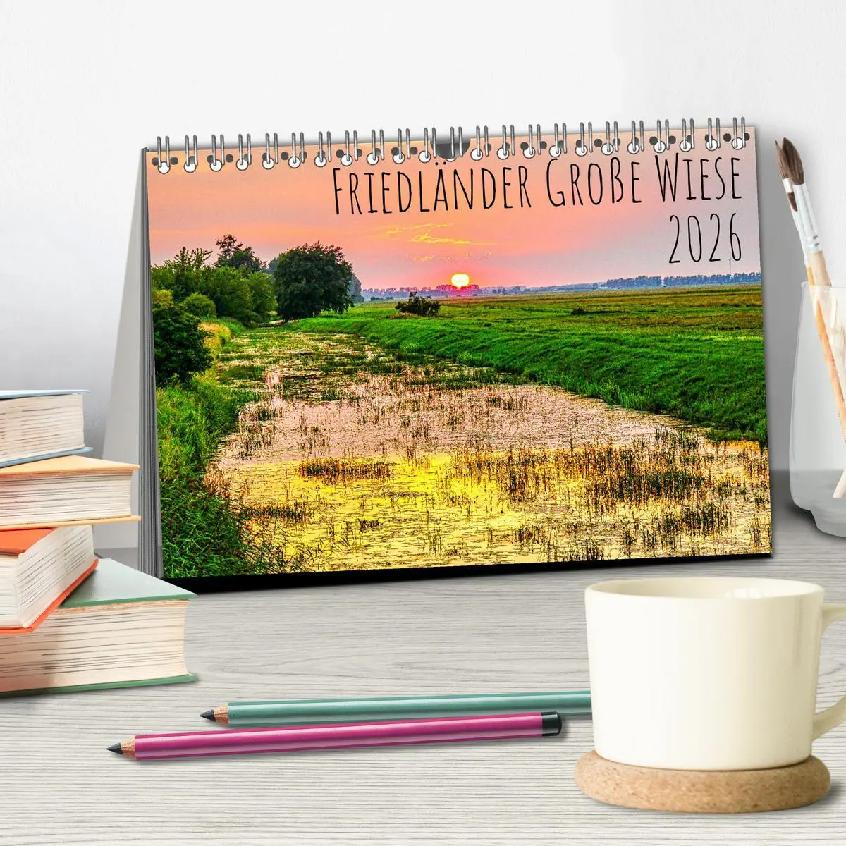 Bild: 9783457596883 | Friedländer Große Wiese (Tischkalender 2026 DIN A5 quer), CALVENDO...