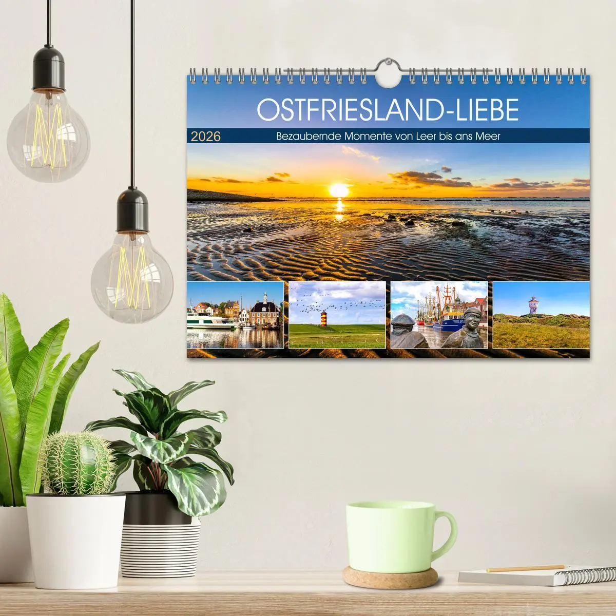 Bild: 9783457736883 | OSTFRIESLAND-LIEBE (Wandkalender 2026 DIN A4 quer), CALVENDO...