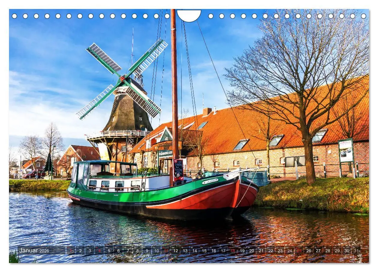 Bild: 9783457736883 | OSTFRIESLAND-LIEBE (Wandkalender 2026 DIN A4 quer), CALVENDO...