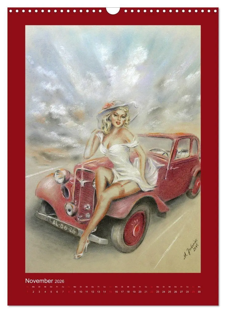 Bild: 9783516446883 | Erotische Malerei - Akt und Dessous (Wandkalender 2026 DIN A3...