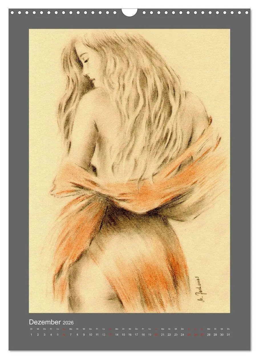 Bild: 9783516446883 | Erotische Malerei - Akt und Dessous (Wandkalender 2026 DIN A3...