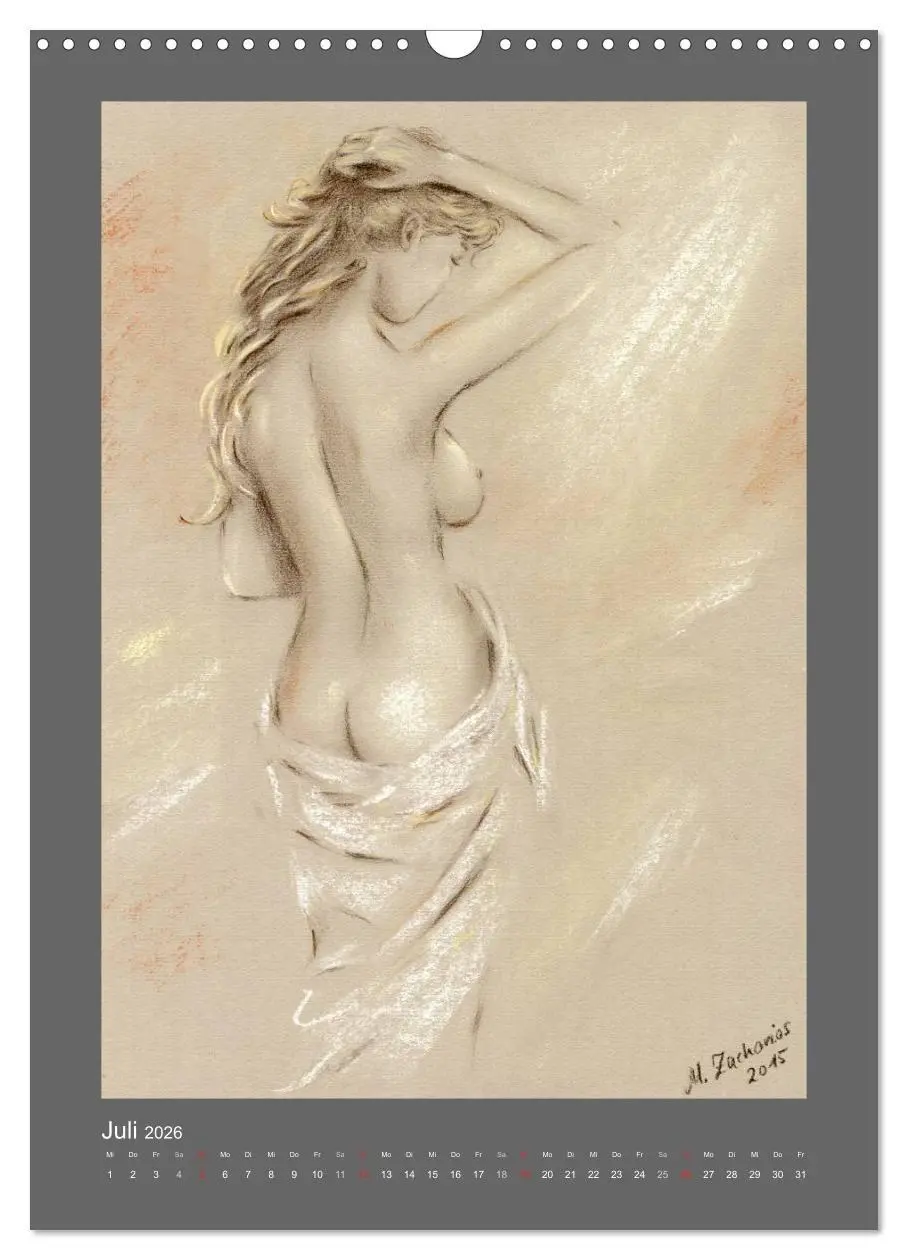Bild: 9783516446883 | Erotische Malerei - Akt und Dessous (Wandkalender 2026 DIN A3...