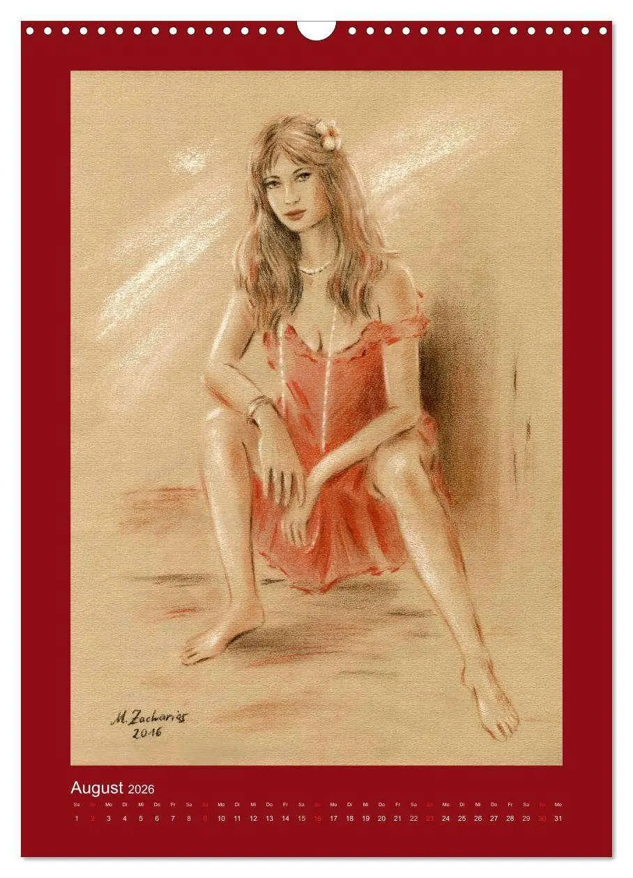 Bild: 9783516446883 | Erotische Malerei - Akt und Dessous (Wandkalender 2026 DIN A3...