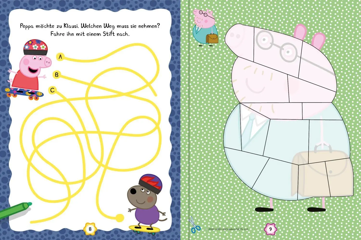 Bild: 9783849946883 | Peppa Pig Meine Sticker-Bilder. Puzzeln mit Stickern | Verlag | Buch