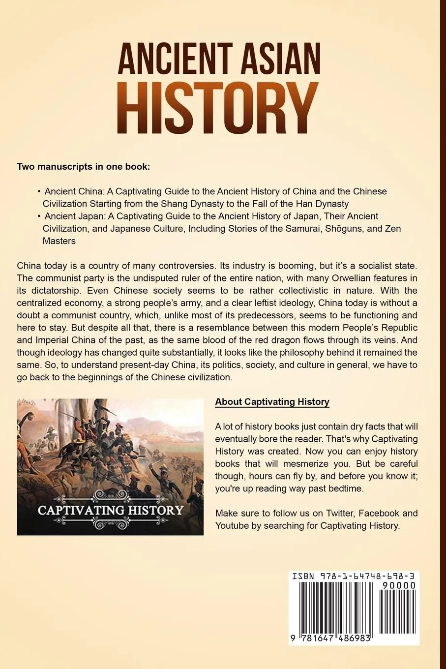 Rückseite: 9781647486983 | Ancient Asian History | Captivating History | Taschenbuch | Englisch