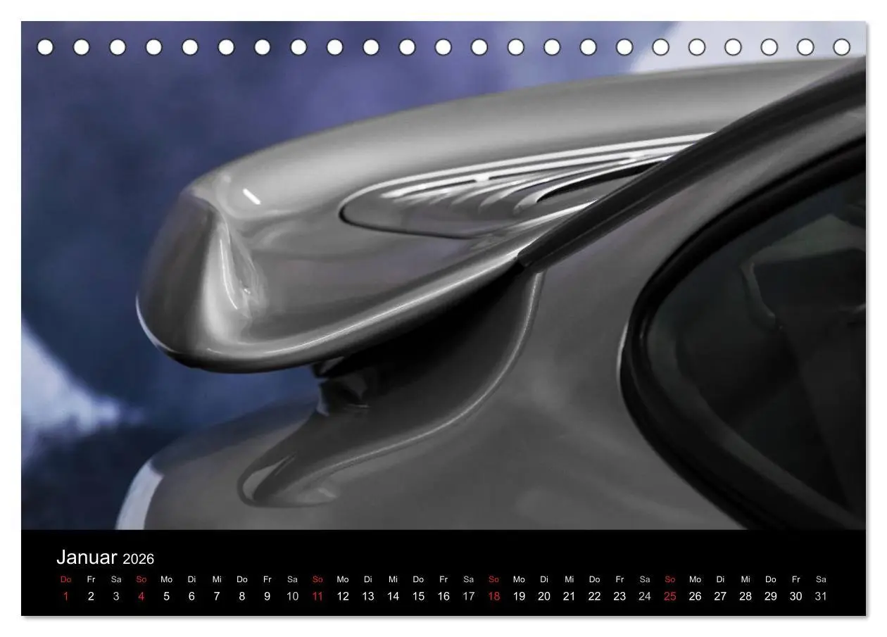 Bild: 9783516056983 | Heiligs Blechle - Porsche-Ikonen im Detail (Tischkalender 2026 DIN...
