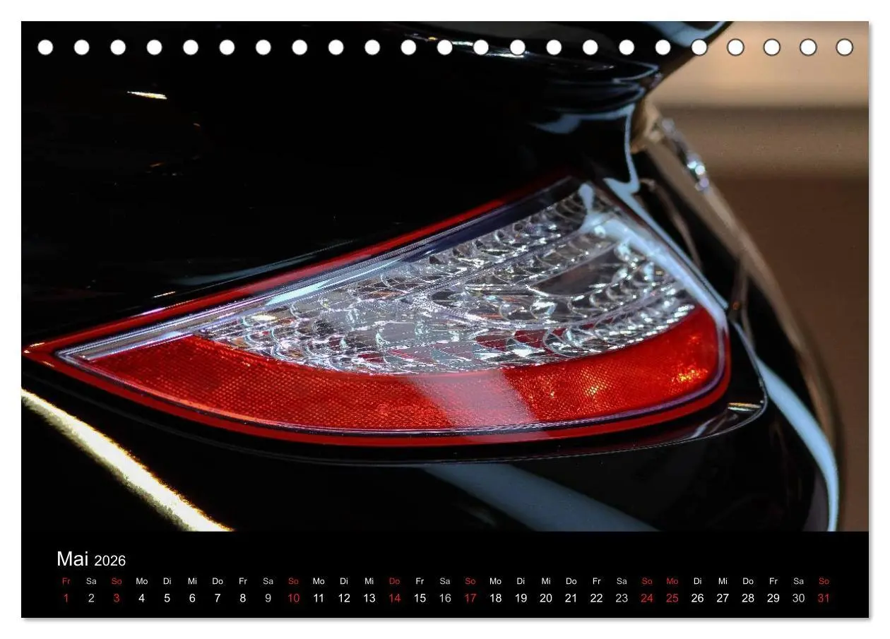 Bild: 9783516056983 | Heiligs Blechle - Porsche-Ikonen im Detail (Tischkalender 2026 DIN...