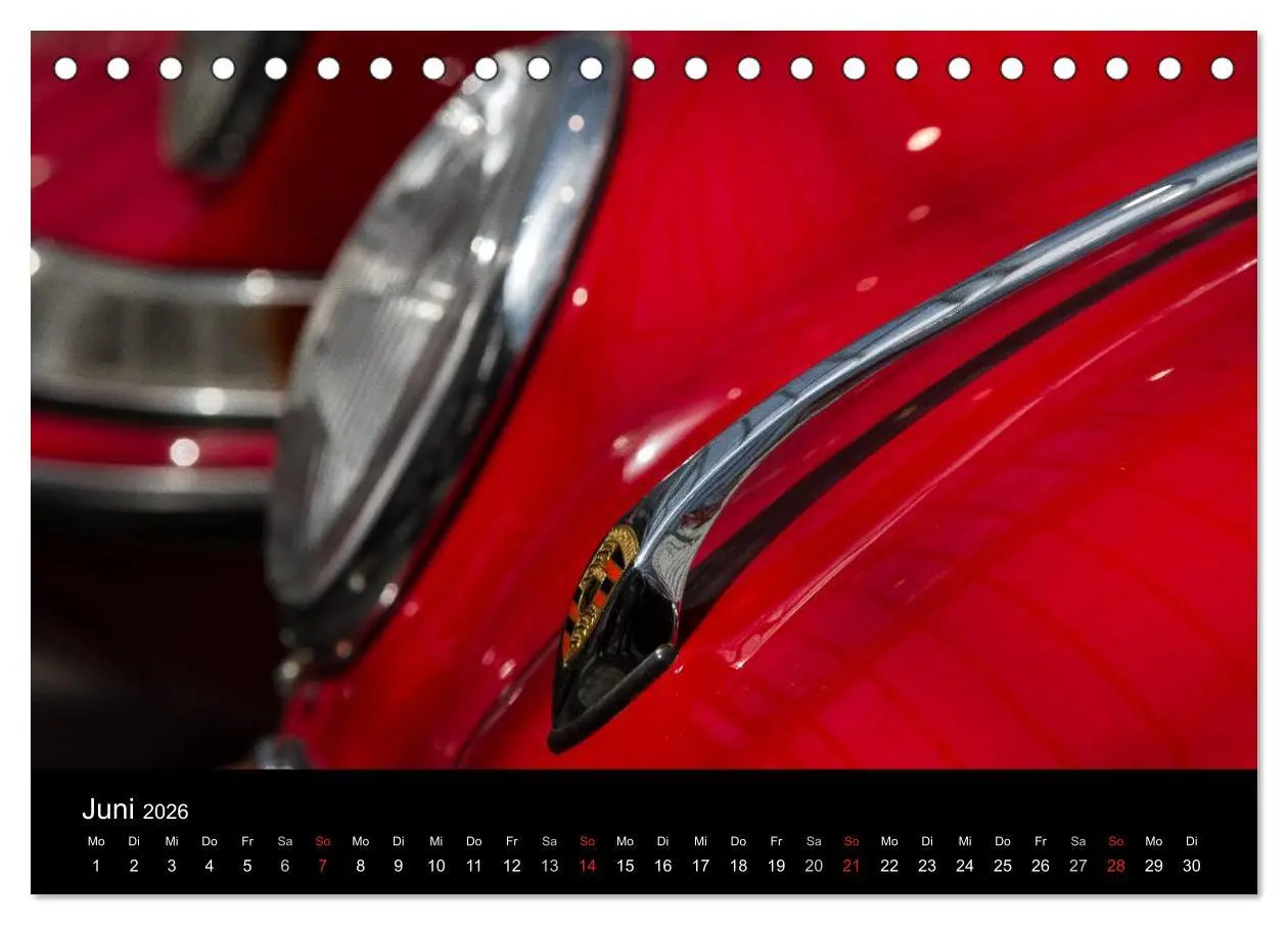 Bild: 9783516056983 | Heiligs Blechle - Porsche-Ikonen im Detail (Tischkalender 2026 DIN...