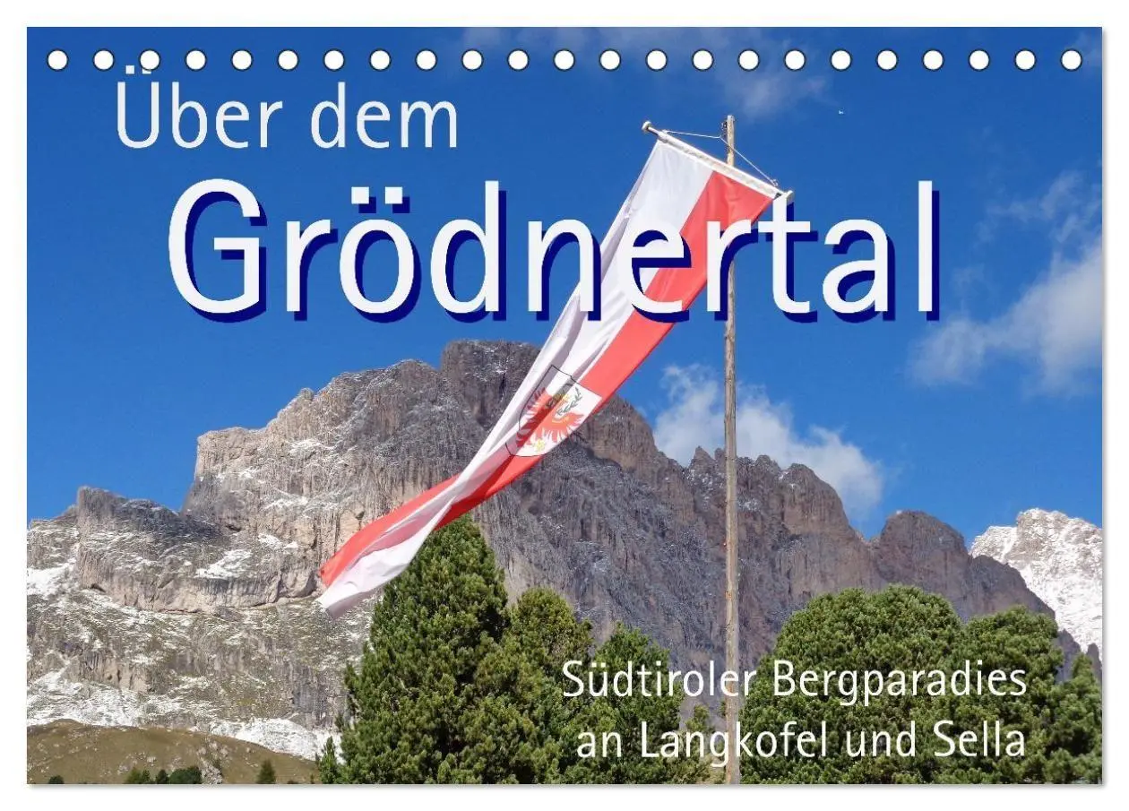 Cover: 9783516816983 | Über dem Grödnertal (Tischkalender 2027 DIN A5 quer), CALVENDO...