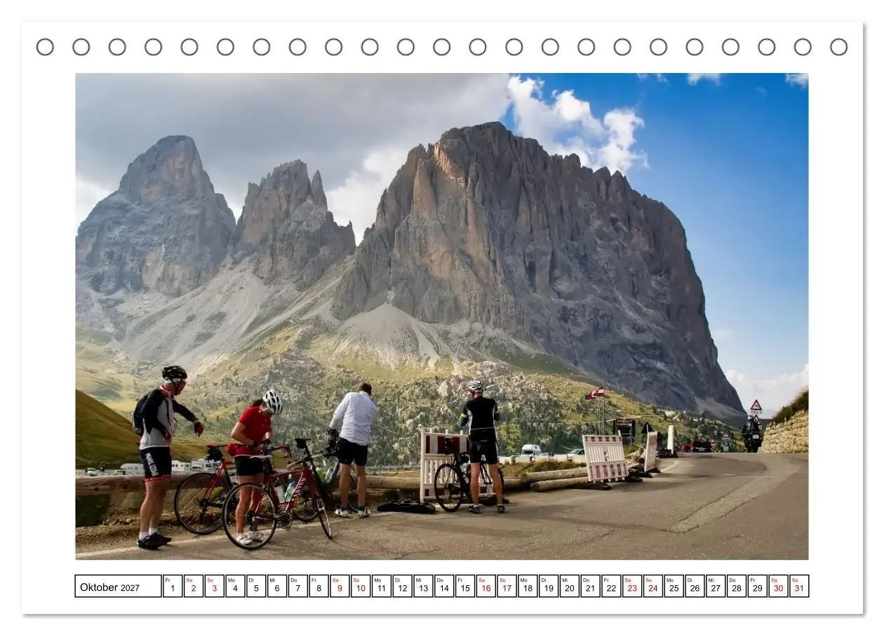 Bild: 9783516816983 | Über dem Grödnertal (Tischkalender 2027 DIN A5 quer), CALVENDO...