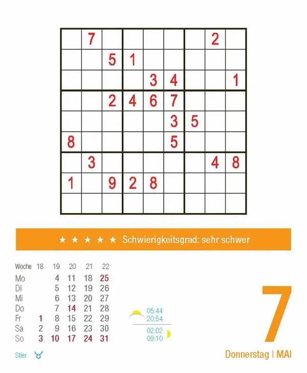 Bild: 9783731886983 | Sudoku 2026 | Verlag Korsch | Kalender | 328 S. | Deutsch | 2026