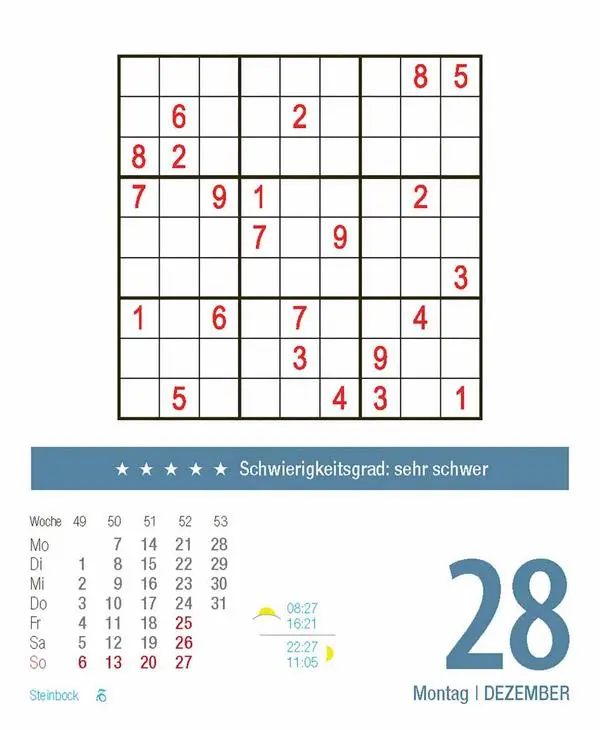 Bild: 9783731886983 | Sudoku 2026 | Verlag Korsch | Kalender | 328 S. | Deutsch | 2026