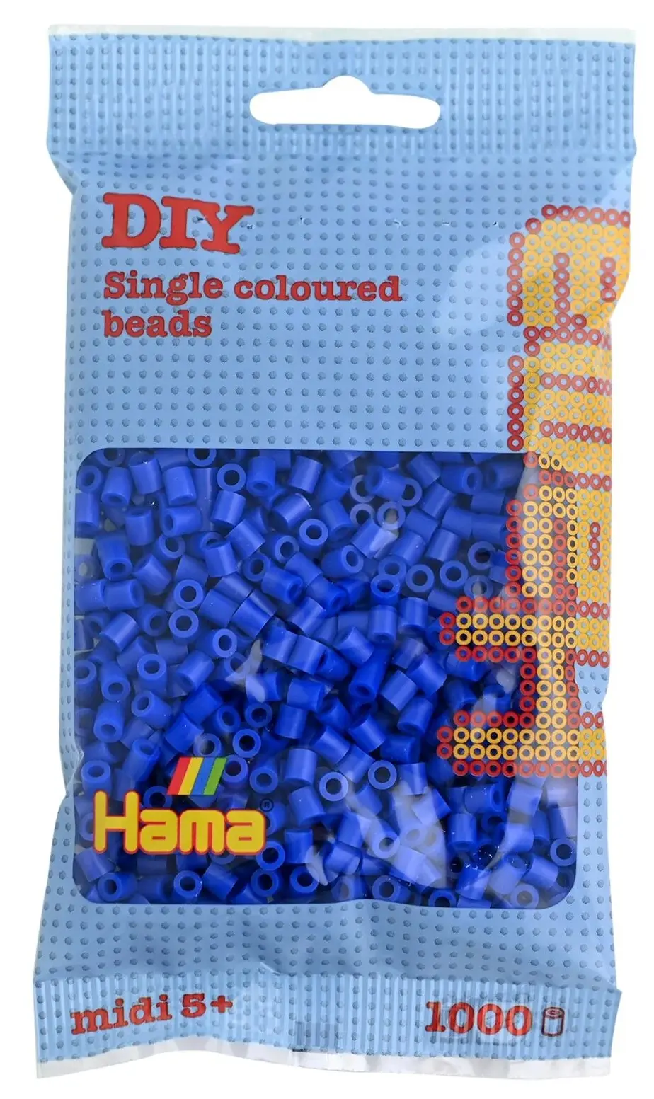 Cover: 28178207083 | HAMA B?gelperlen - 1000 BLAU | DAN | 207-08 | Deutsch | 2005 | HAMA