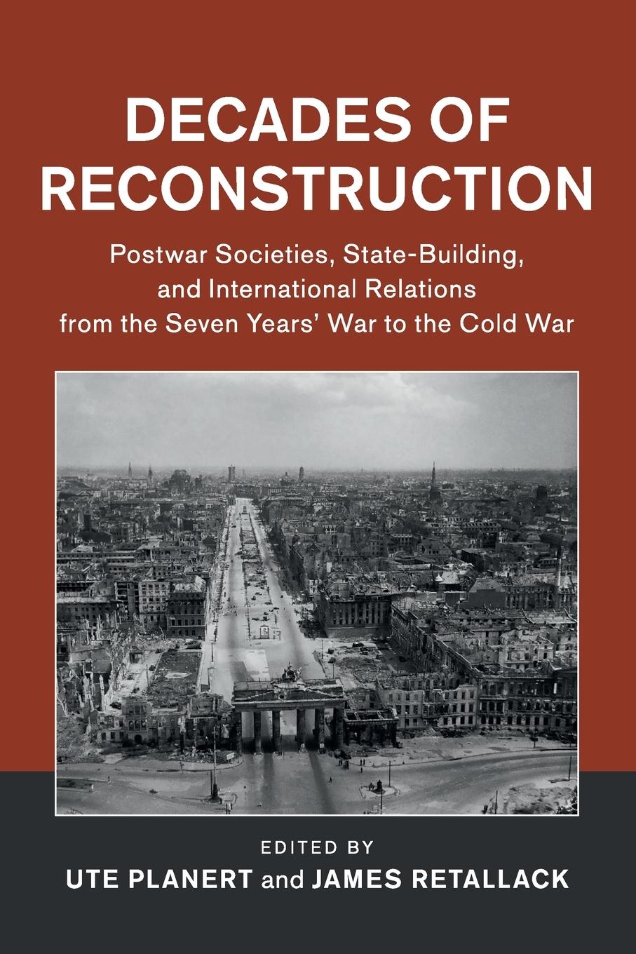 Cover: 9781316617083 | Decades of Reconstruction | Ute Planert (u. a.) | Taschenbuch | 2020