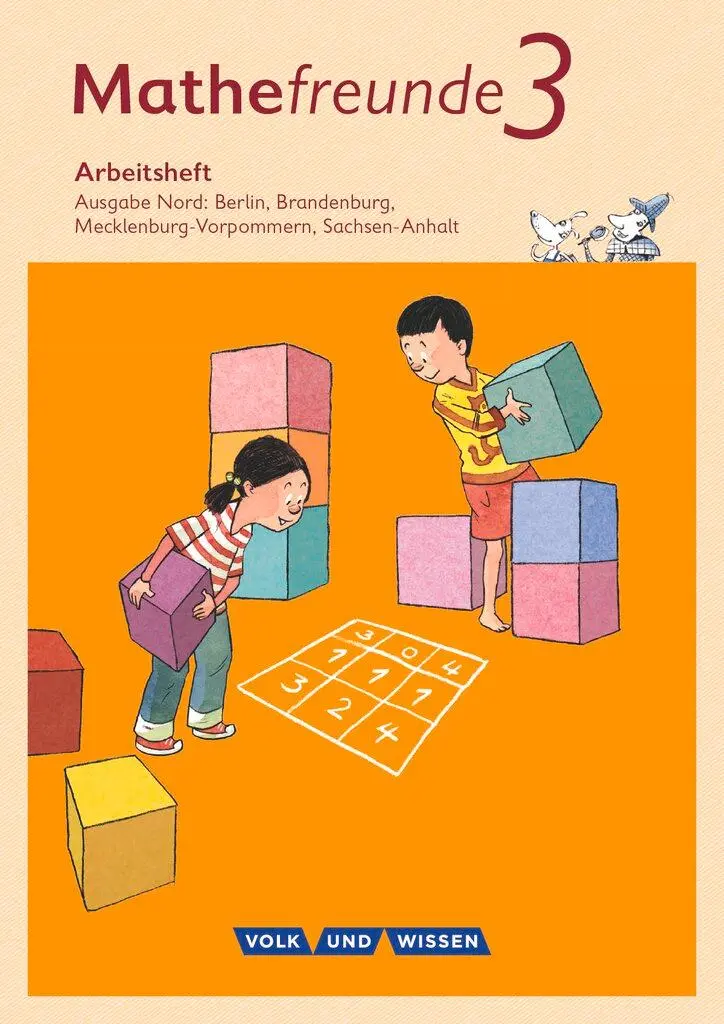 Cover: 9783060837083 | Mathefreunde 3. Schuljahr. Arbeitsheft. Nord | Edmund Wallis | Buch