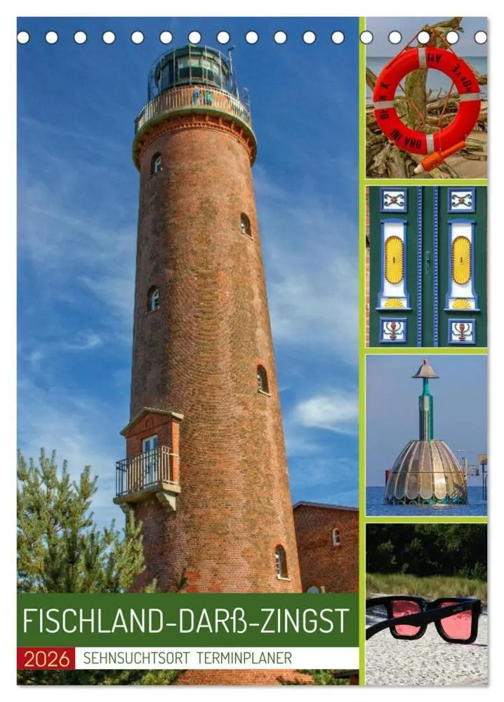 Cover: 9783516327083 | Sehnsuchtsort Fischland-Darß-Zingst (Tischkalender 2026 DIN A5...