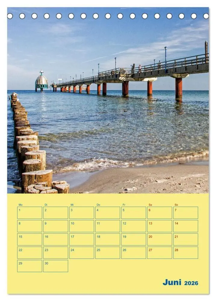 Bild: 9783516327083 | Sehnsuchtsort Fischland-Darß-Zingst (Tischkalender 2026 DIN A5...