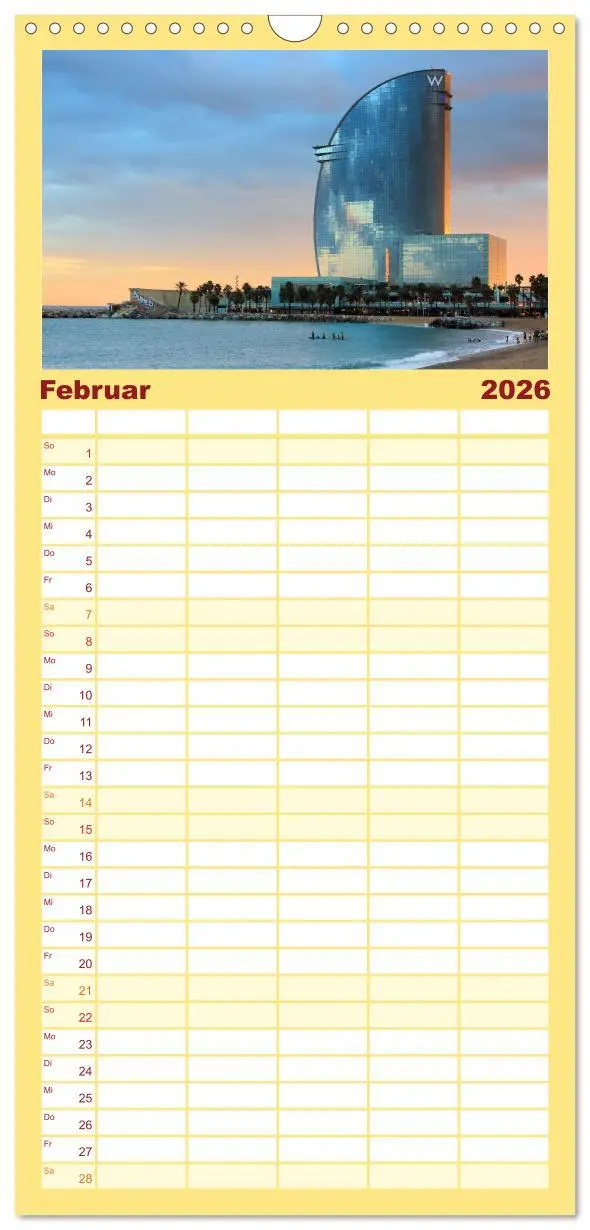 Bild: 9783516497083 | Familienplaner 2026 - BARCELONA - Metropole am Mittelmeer mit 5...