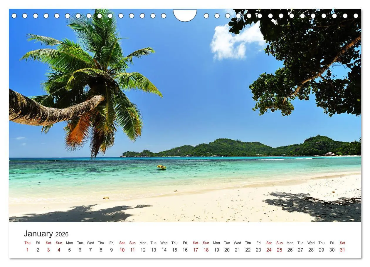 Bild: 9783516567083 | Dreamy Beaches of the Seychelles (Wall Calendar 2026 DIN A4...