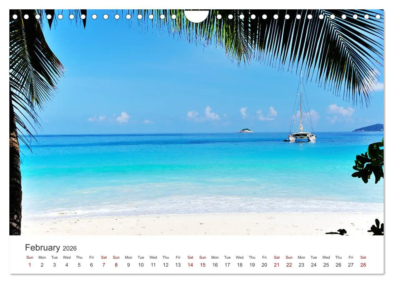 Bild: 9783516567083 | Dreamy Beaches of the Seychelles (Wall Calendar 2026 DIN A4...
