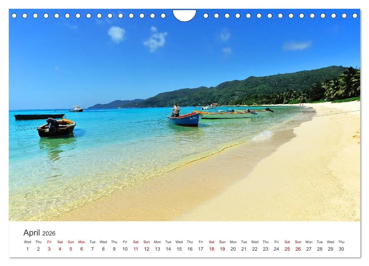 Bild: 9783516567083 | Dreamy Beaches of the Seychelles (Wall Calendar 2026 DIN A4...