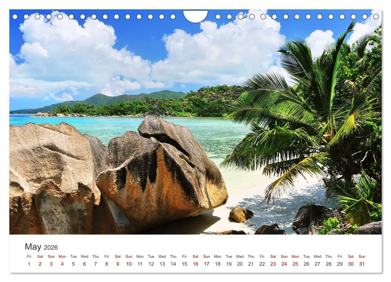 Bild: 9783516567083 | Dreamy Beaches of the Seychelles (Wall Calendar 2026 DIN A4...
