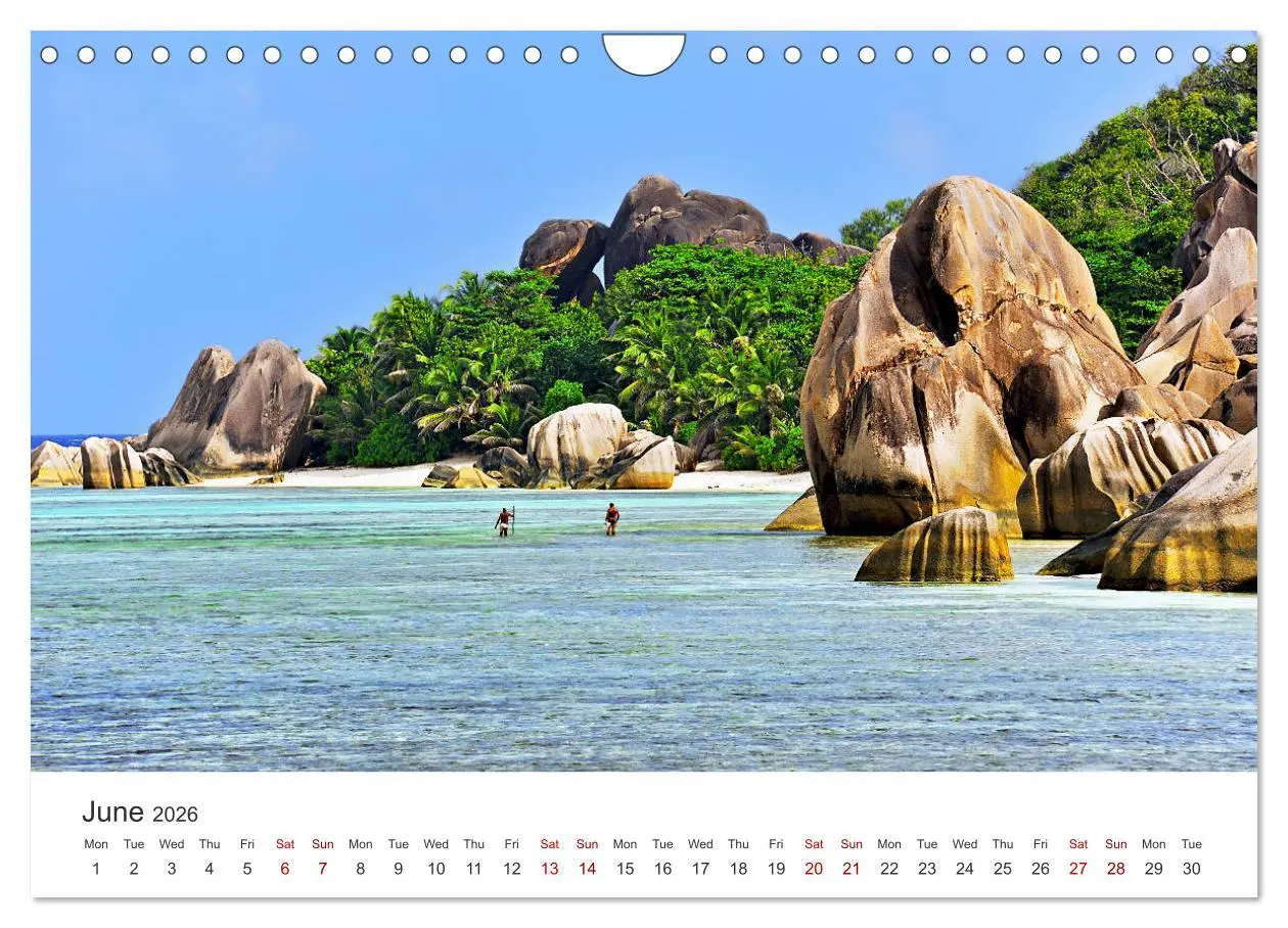 Bild: 9783516567083 | Dreamy Beaches of the Seychelles (Wall Calendar 2026 DIN A4...