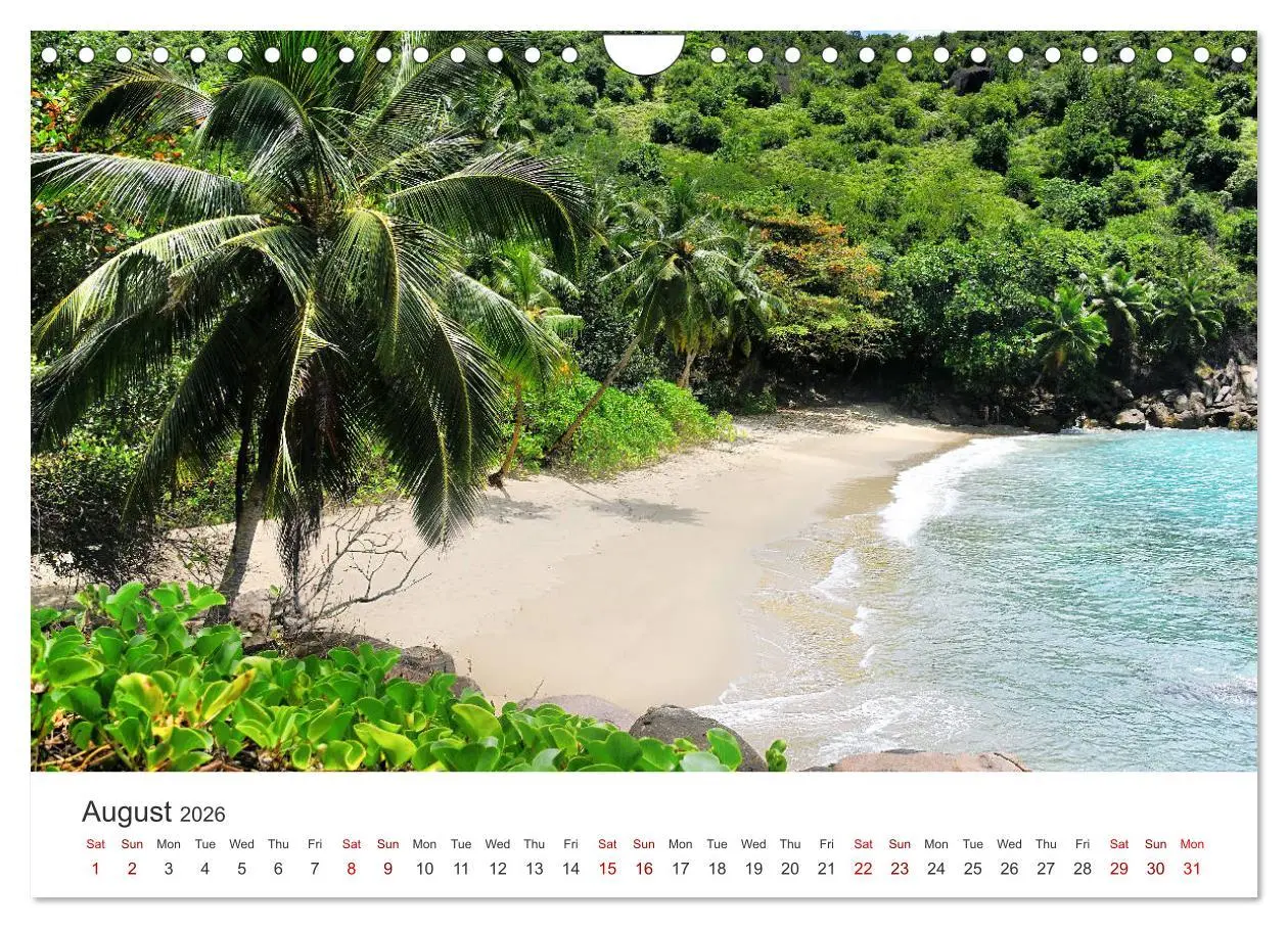 Bild: 9783516567083 | Dreamy Beaches of the Seychelles (Wall Calendar 2026 DIN A4...