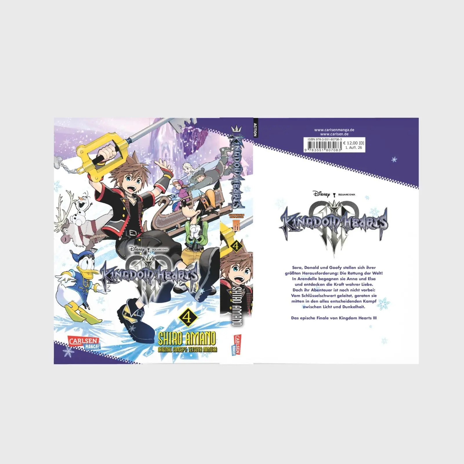 Bild: 9783551807083 | Kingdom Hearts III 4 | Shiro Amano (u. a.) | Taschenbuch | 320 S.
