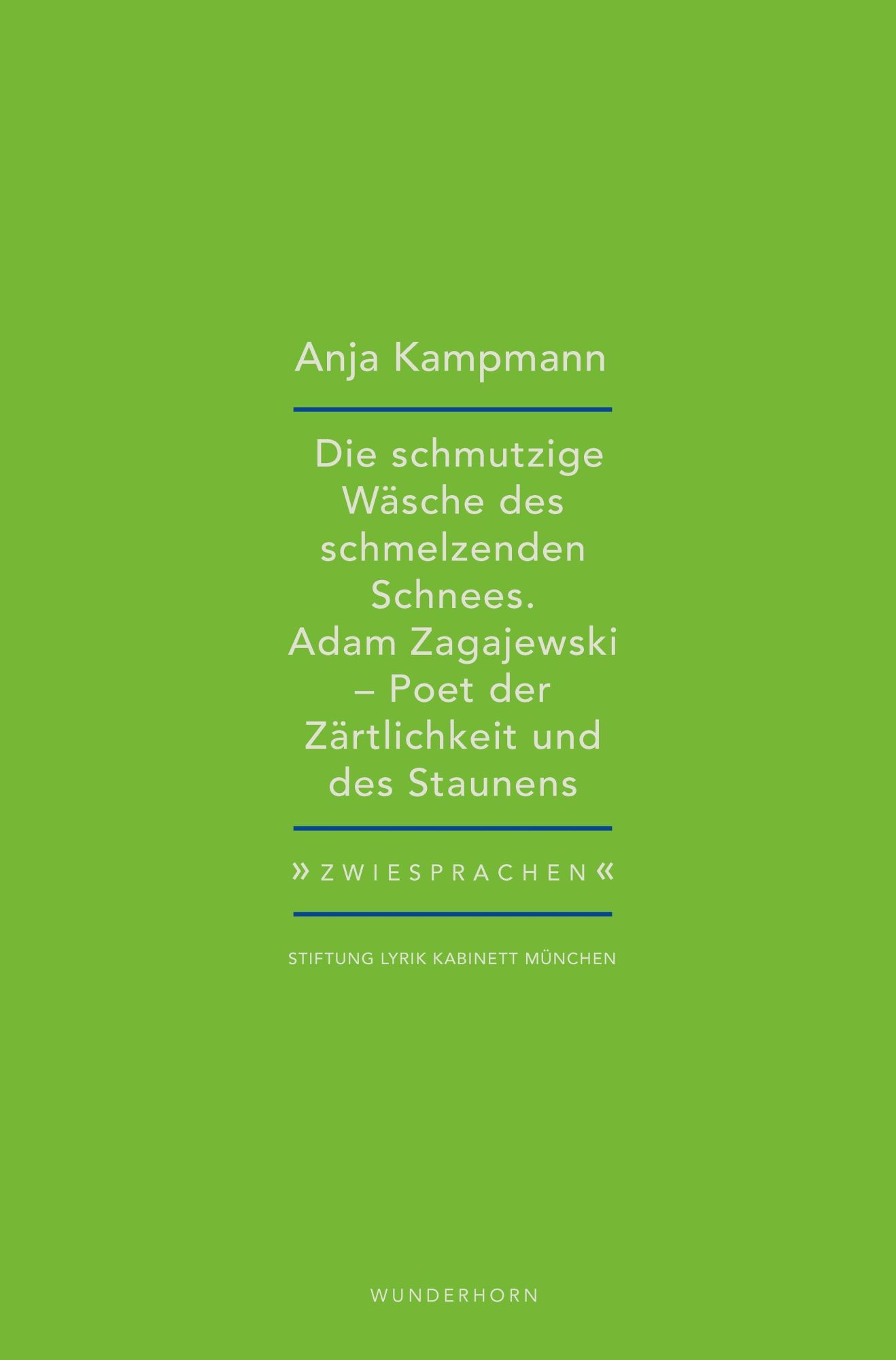 Cover: 9783884237083 | Die schmutzige Wäsche des schmelzenden Schnees | Anja Kampmann | Buch